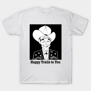 Roy Rogers - singing cowboy of film and television T-Shirt